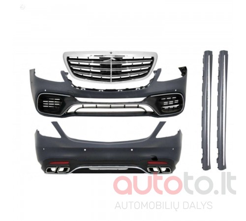 Mercedes w222 S63 AMG apdailos komplektas 2018-2020